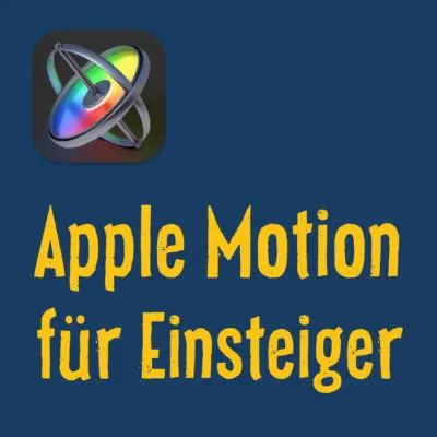Apple Motion Grundlagen Video