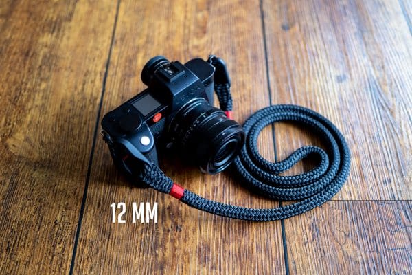 Leica SL2-S Kameragurt Seemannsgarn 12 mm Durchmesser mit Peak Design Befestigung